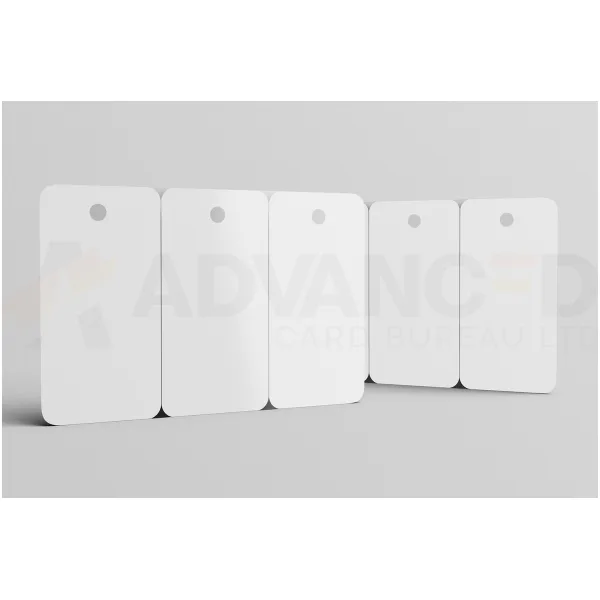 100 Tessere PVC Bianche Con Banda Magnetica Hi-Co - Formato Carta Di Credito (CR80), 760 Micron - Foto 2