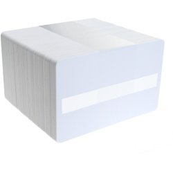 Blank White PVC Plastic ID Cards CR80 760 Micron with Signature Panel Blank Plastic Cards Plastic Card Supplier