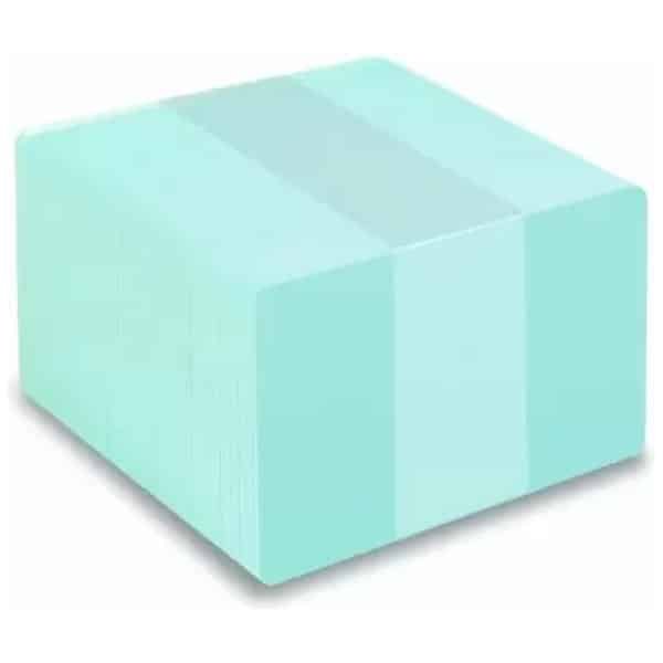 Light Blue Blank Plastic PVC CR80 Card – High Quality and Durable Blank Plastic Cards Plastic Card Supplier