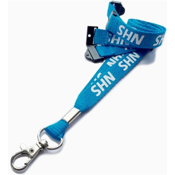 NHS Triple Breakaway Lanyard Soft Neck Strap Healthcare Lanyards Plastic Card Supplier