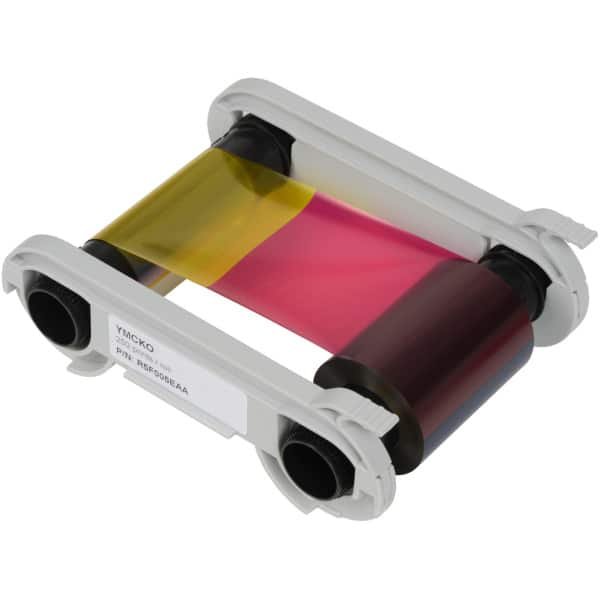 Evolis R6F003EAA YMCKOK Colour Ribbon (200 Prints) for High-Quality Card Printing Evolis Ribbons Plastic Card Supplier