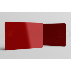 Cranberry Blank Plastic PVC CR80 Cards Blank Plastic Cards Plastic Card Supplier