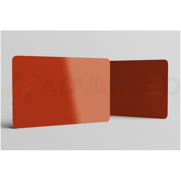 Bronze Metallic Blank Plastic PVC CR80 Cards Blank Plastic Cards Plastic Card Supplier