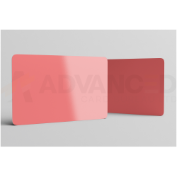 Pink Blank Plastic PVC CR80 Cards Blank Plastic Cards Plastic Card Supplier