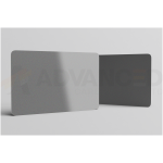 Silver Blank Plastic PVC CR80 Card Blank Plastic Cards Plastic Card Supplier