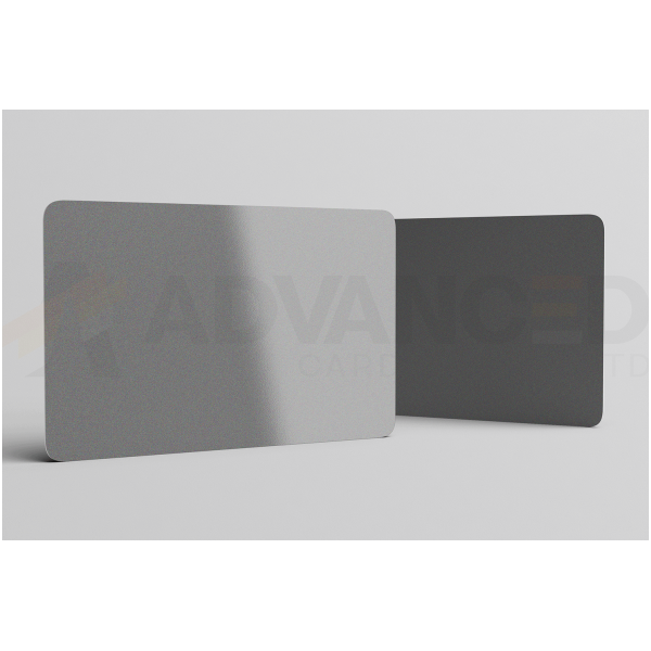 Silver Blank Plastic PVC CR80 Card Blank Plastic Cards Plastic Card Supplier