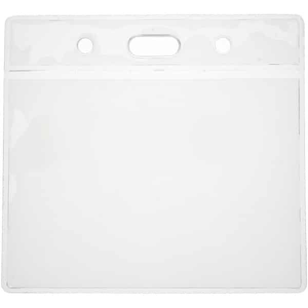 Clear Vinyl Visitor Pass Holder – 91x65mm Flexible Card Holder Plastic Card Supplier