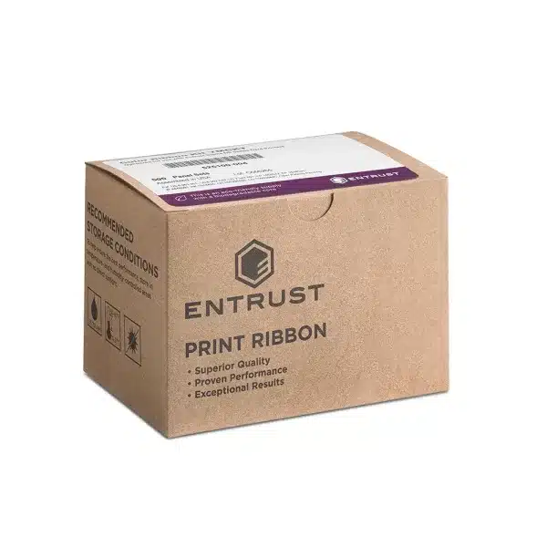 Entrust 525900-014 Silver Metallic Printer Ribbon – 1500 Images Entrust Datacard Ribbons Plastic Card Supplier