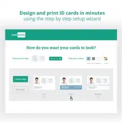 EasyBadge ID Card Software Upgrade from Lite to Professional Easybadge Plastic Card Supplier