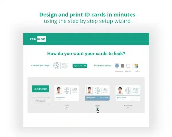 EasyBadge Professional ID Card Design Software Easybadge Plastic Card Supplier