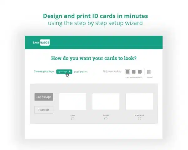EasyBadge Professional ID Card Design Software Easybadge Plastic Card Supplier