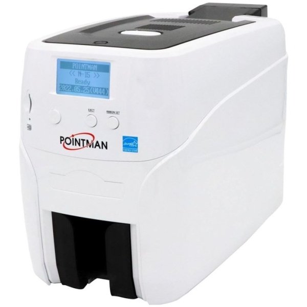 Pointman NUVIA N15 ID Card Printer Bundle (Single-Sided) Direct to Card Printer Plastic Card Supplier