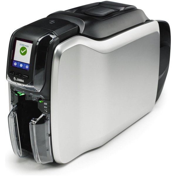 Zebra ZC300 Plastic Card Printer with Ethernet (Single-Sided) Direct to Card Printer Plastic Card Supplier