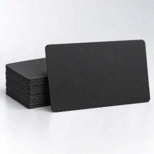 MATT Black PVC CR80 Plastic ID Cards