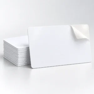 Blank White PVC Plastic ID Cards 480 Micron Adhesive Cards – 175 Mic Paper Backing Blank White PVC Plastic ID Cards 480 Micron Adhesive Cards – 175 Mic Paper Backing