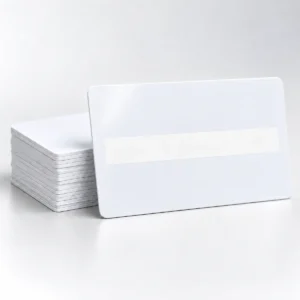 Blank White PVC Plastic ID Cards CR80 760 Micron with Signature Panel