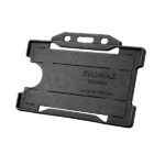 Black Id Card Holder Single Sided 1