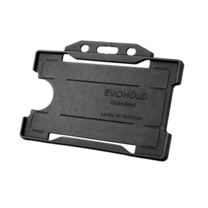 Black Id Card Holder Single Sided 1