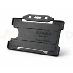 Black Id Card Holder Single Sided