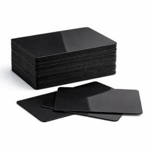 Blank Black PVC ID Cards