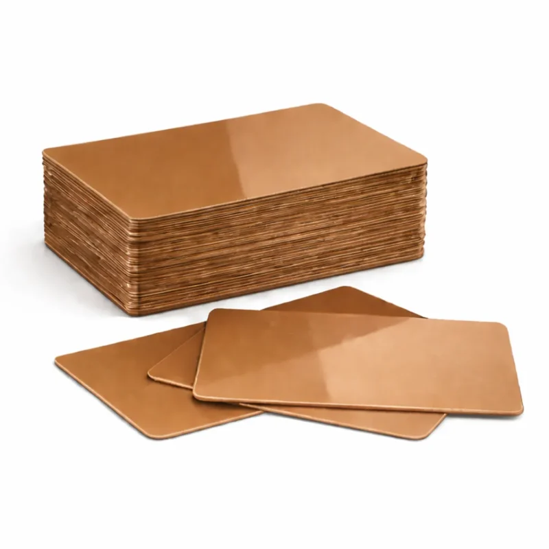 Blank Branze Metalic PVC ID Cards Blank Branze Metalic PVC ID Cards