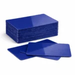 Blank Dark Blue PVC ID Cards