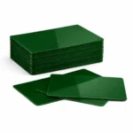 Blank Green PVC ID Cards