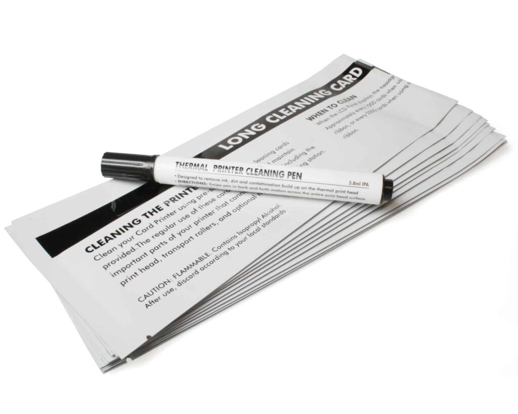 Magicard CK1 Pronto Cleaning Kit – 5 Cards & 1 Pen