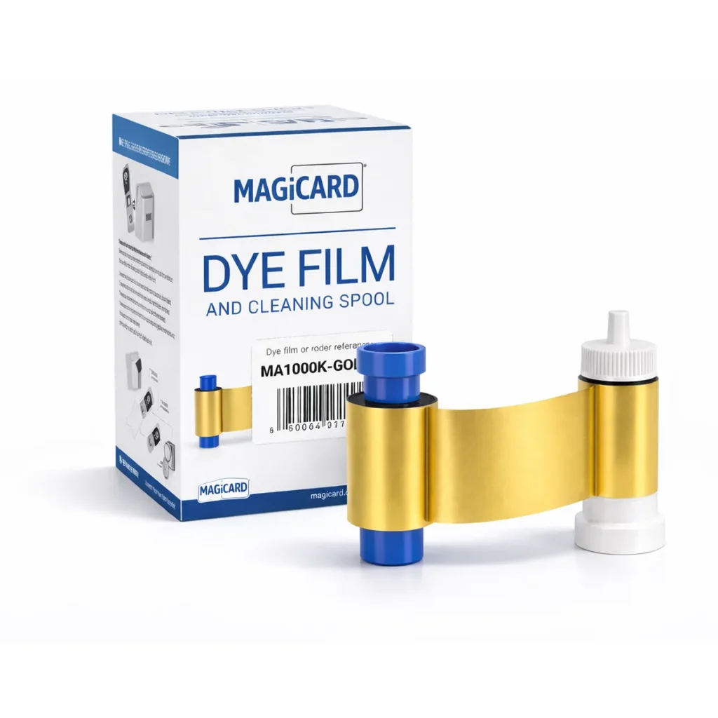Magicard MA1000K Gold Ribbon - 1000 Prints