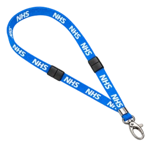 NHS Double Breakaway Lanyard