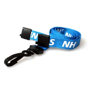 NHS Lanyard with Plastic Clip