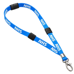 NHS Triple Breakaway Lanyard Soft Neck Strap