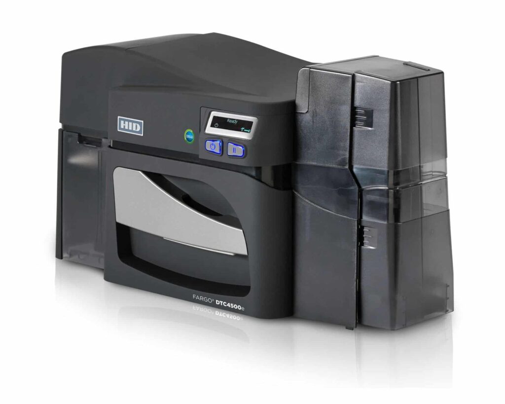 Fargo DTC4500e Plastic Card Printer (Single-Sided)