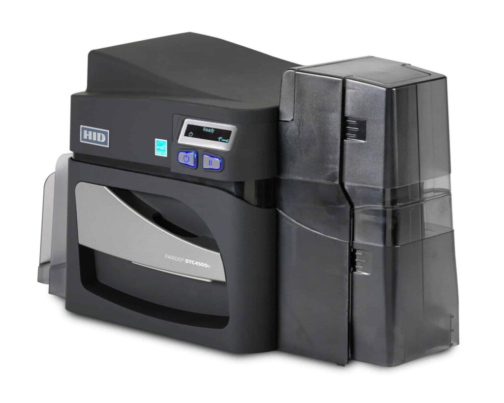 Fargo DTC4500e Plastic Card Printer (Dual-Sided) Fargo DTC4500e Plastic Card Printer (Dual-Sided)