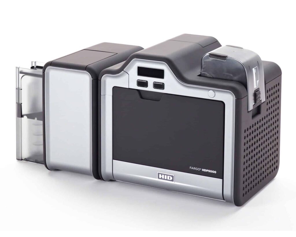 Fargo HDP5000 Retransfer Plastic Card Printer (Dual-Sided) Fargo HDP5000 Retransfer Plastic Card Printer (Dual-Sided)