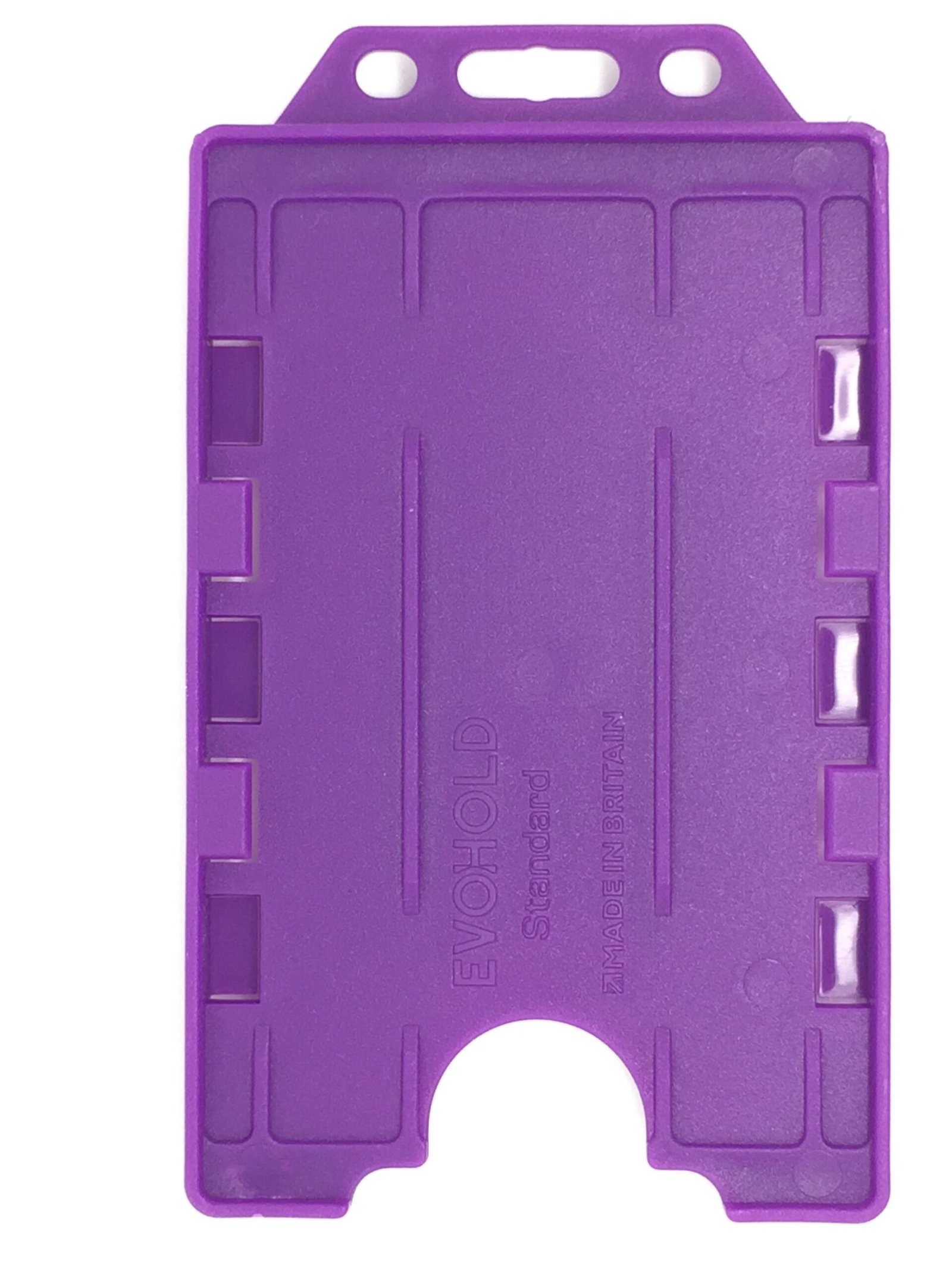 Purple Evohold portrait holder