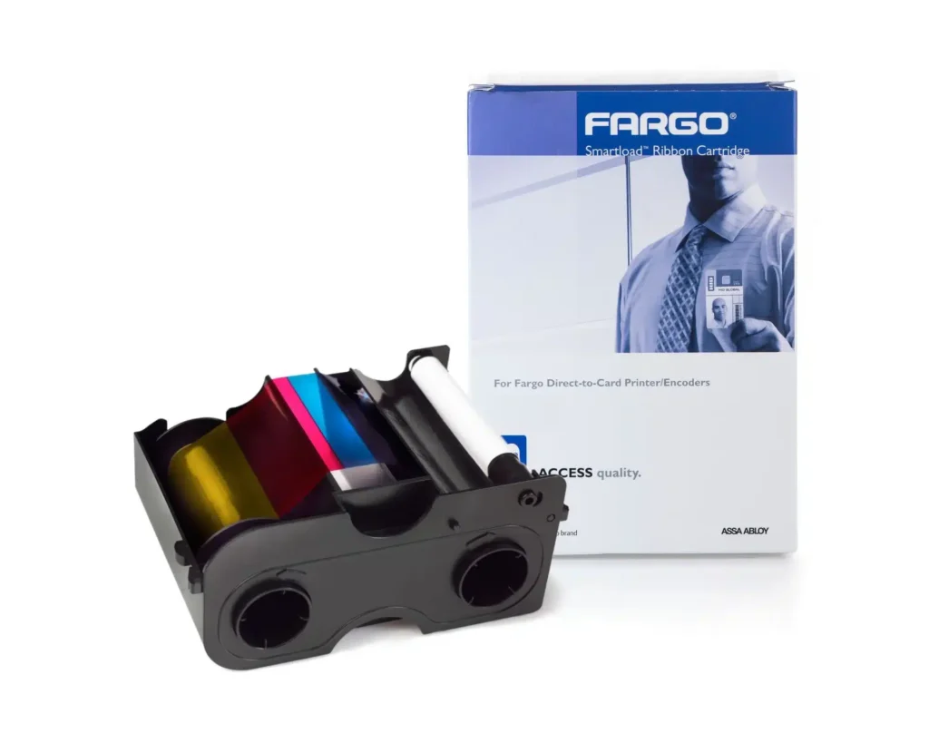 Fargo 45000 YMCKO Colour Ribbon - 250 Print Capacity