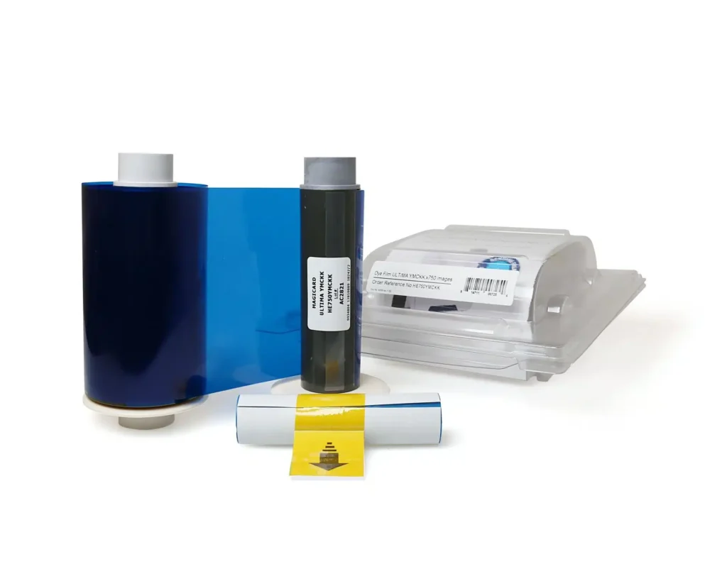 Magicard Ultima HE750YMCKK Full Colour Dye Film (750 prints)