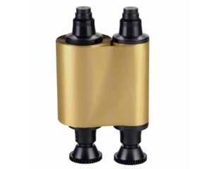 Evolis Metallic Gold R2016 - 1000 Prints - High Quality Printer Ribbon