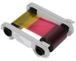 Evolis R6F003EAA YMCKOK Colour Ribbon (200 Prints) for High-Quality Card Printing