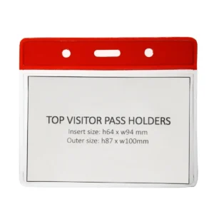Red Topped Vinyl Holder 2