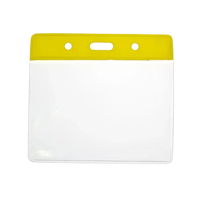 Yellow Topped Vinyl Holder