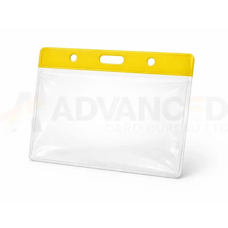 Yellow Vinyl Holder - Advanced Card Bureau Ltd Yellow Vinyl Holder