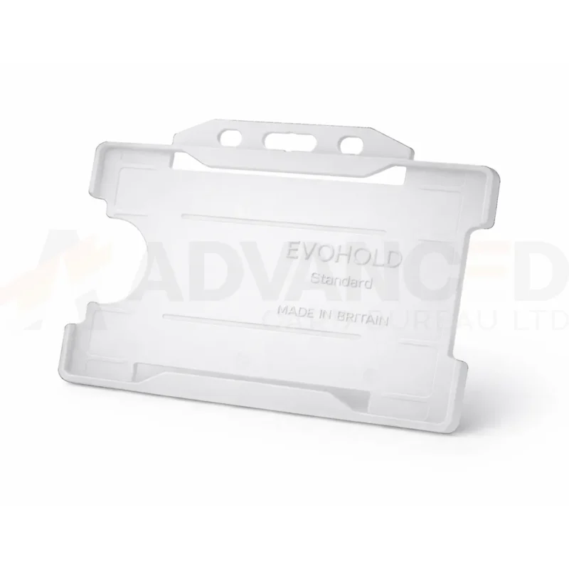 Clear Id Card Holder Single Sided - Advanced Card Bureau Ltd Clear Id Card Holder Single Sided