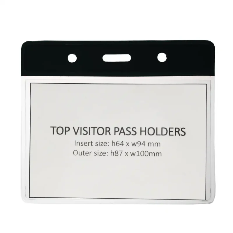 Black Topped Vinyl Holder 3