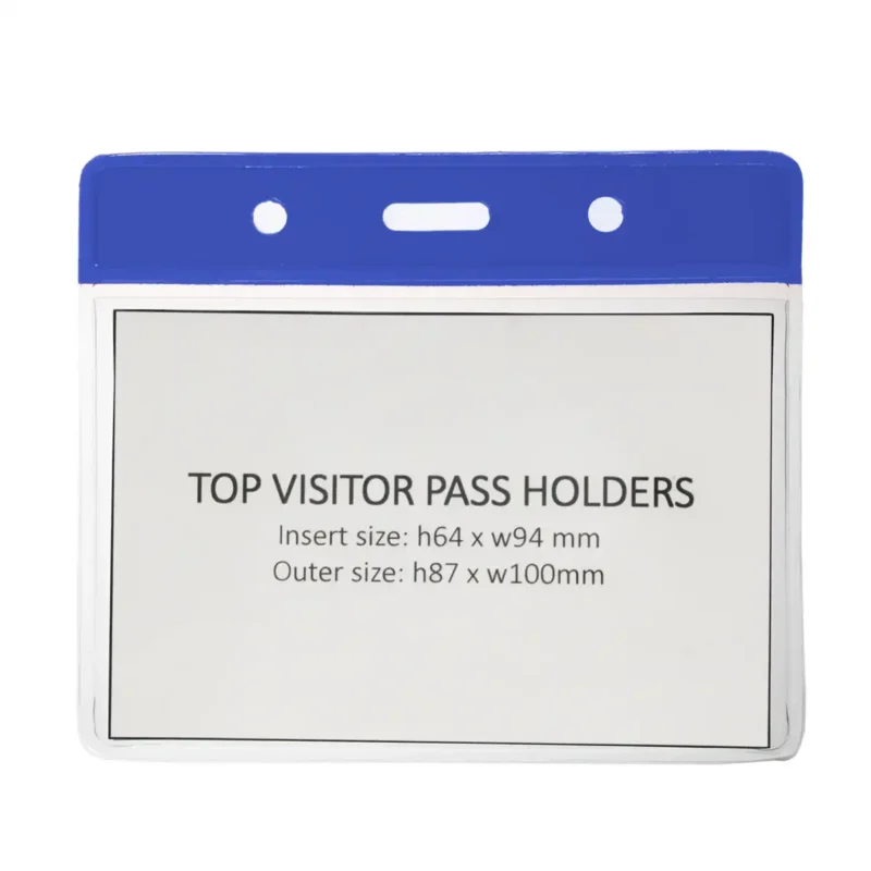 Blue Topped Vinyl Holder 3