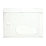 Clear Enclosed Card Holder Lansdcape