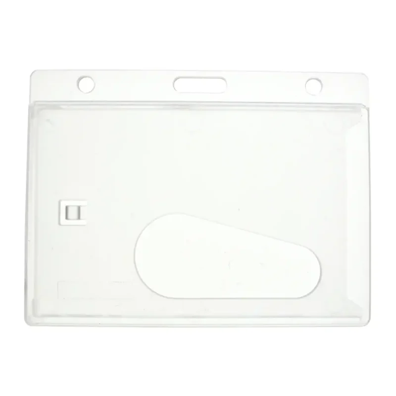 Clear Enclosed Card Holder Lansdcape