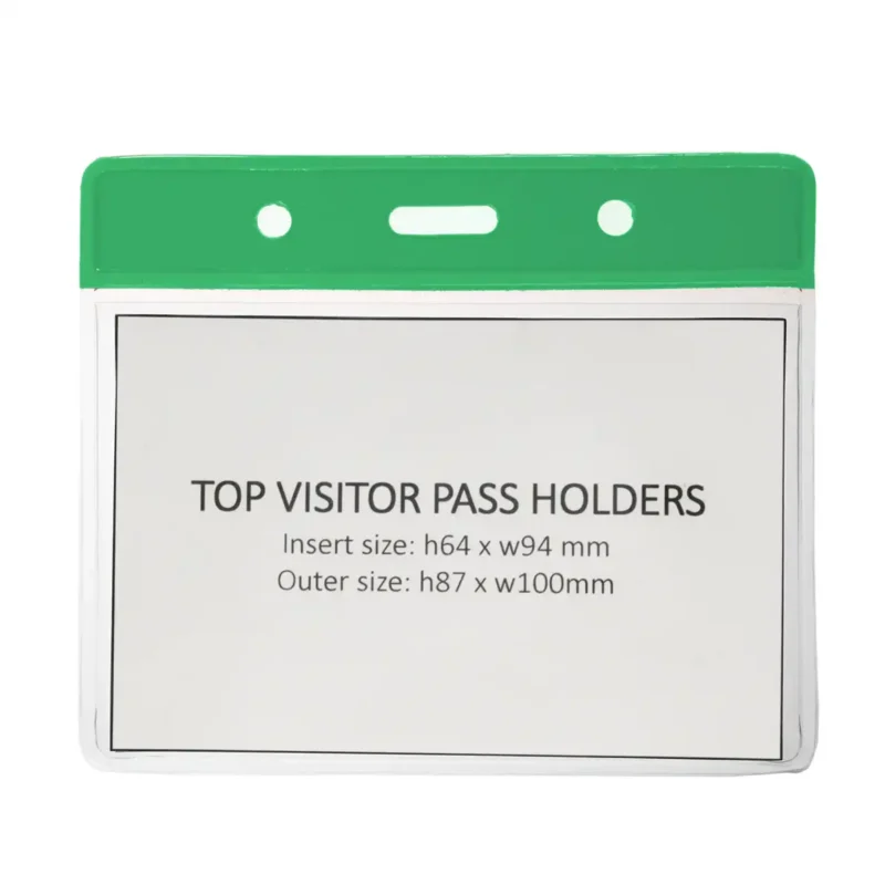 Green Topped Vinyl Holder 3