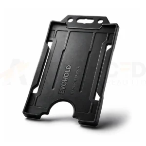 Black Id Card Holder Portait